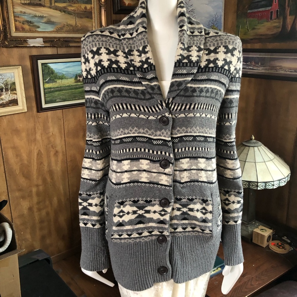 Eddie Bauer Cotton and Wool Blend Sweater